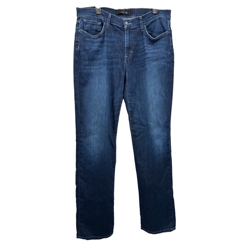 Joe's Classic Fit Jeans Straight Leg Dark Wash Denim 5-Pocket Men's 34 x 34.5